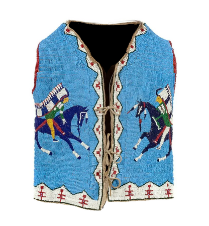 native American beaded vest