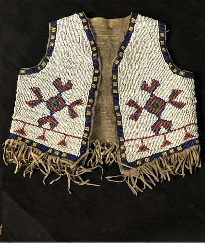 native American beaded vest