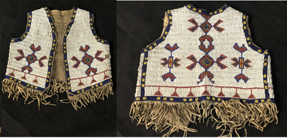 Native American Powwow Beaded Vest for Men NPV126