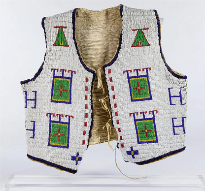 native American beaded vest