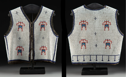 native American beaded vest