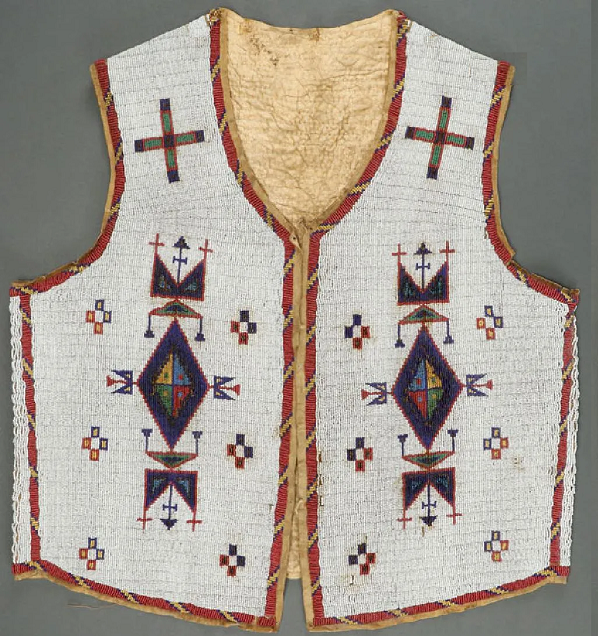native American beaded vest