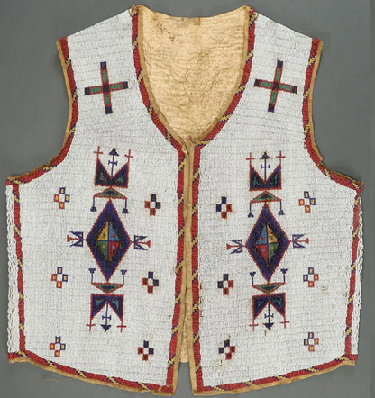 native American beaded vest
