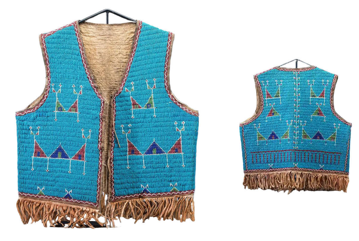 native American beaded vest