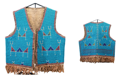 native American beaded vest