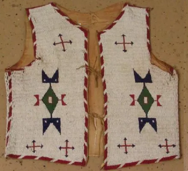 native American beaded vest