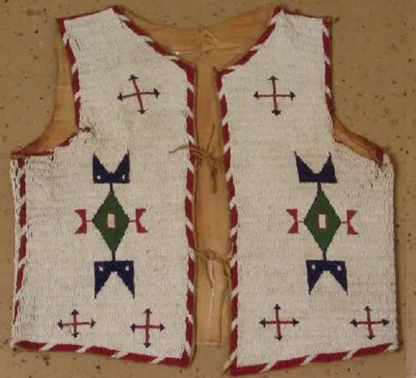 native American beaded vest
