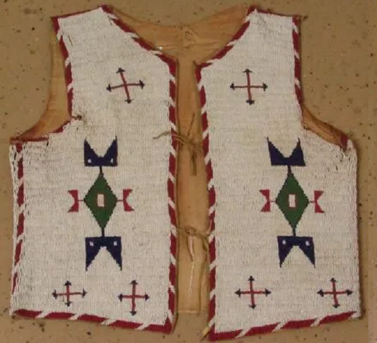 native American beaded vest