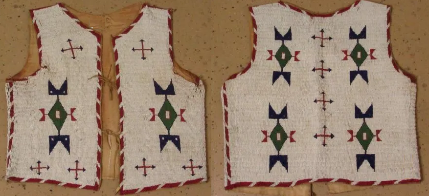 native American beaded vest