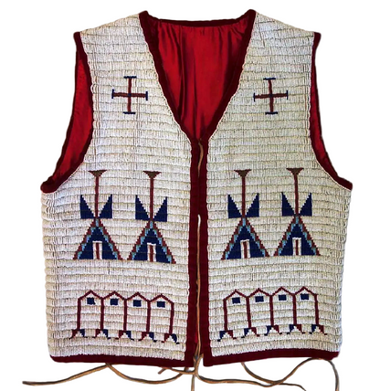 native American beaded vest