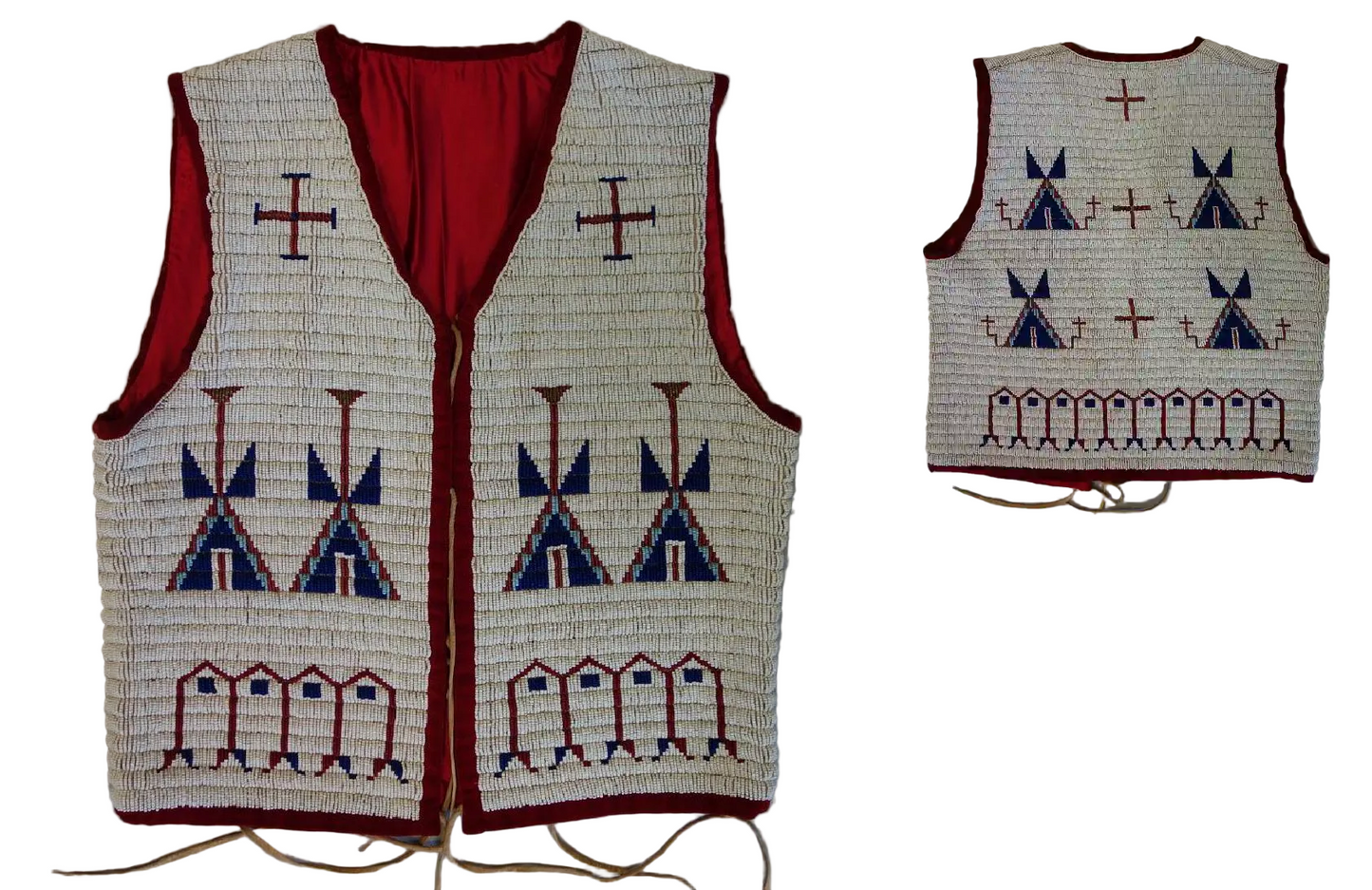 native American beaded vest