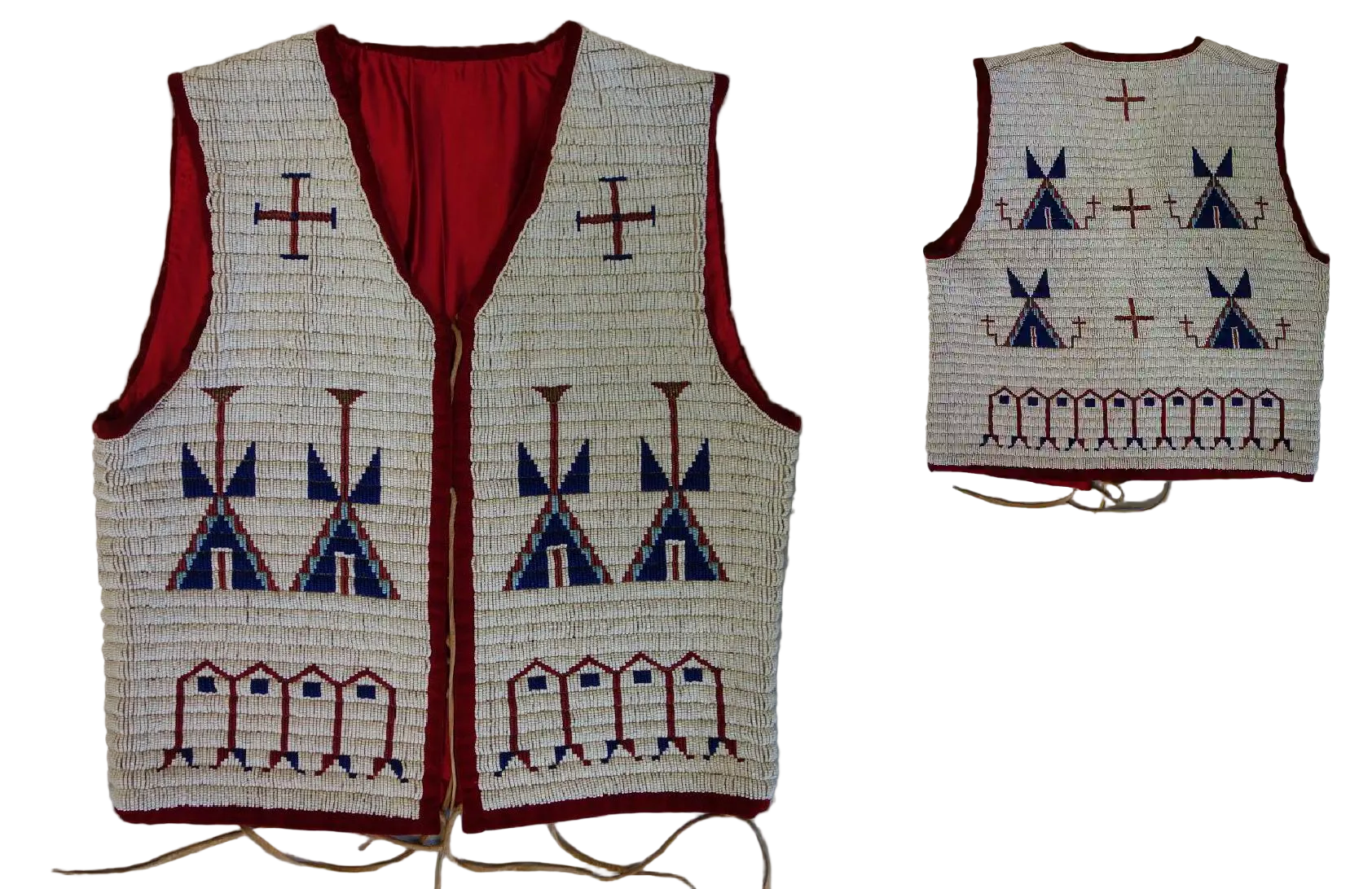 native American beaded vest