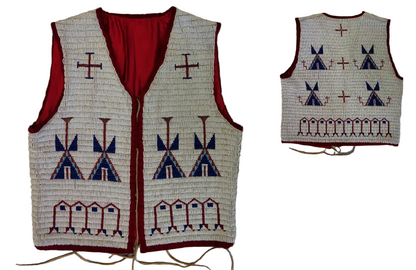 native American beaded vest