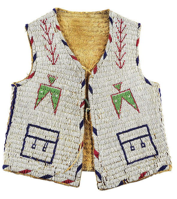 native American beaded vest