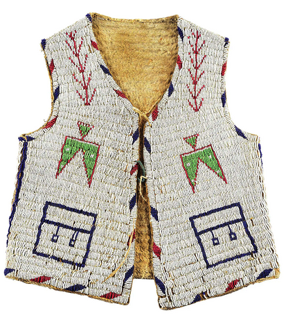 native American beaded vest