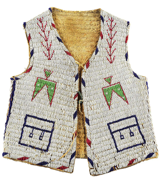 native American beaded vest