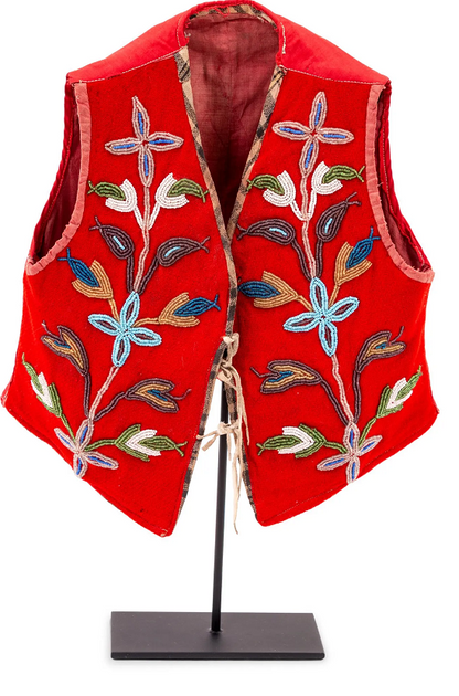 native American beaded vest