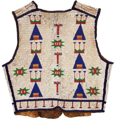 native American beaded vest