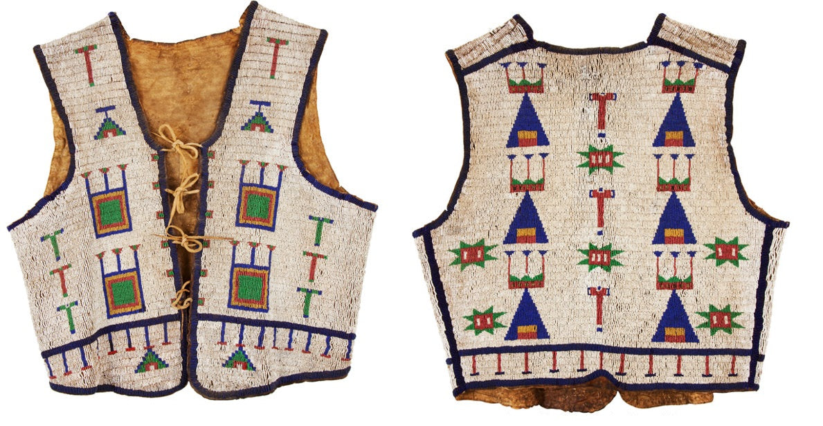 native American beaded vest