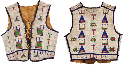 native American beaded vest