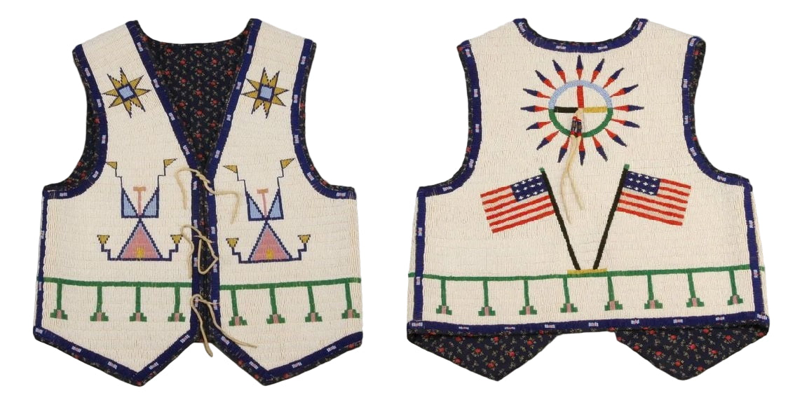 native American beaded vest