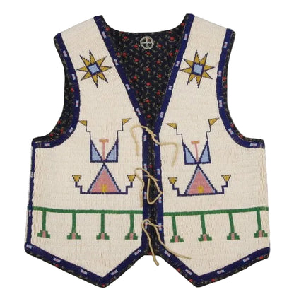native American beaded vest