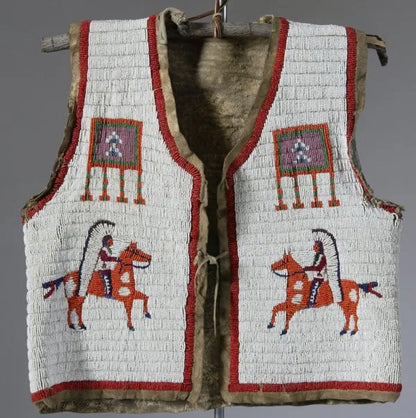 native American beaded vest