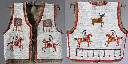 native American beaded vest