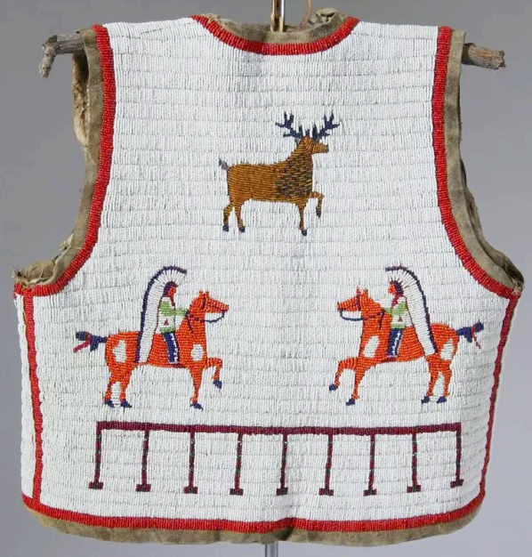 native American beaded vest