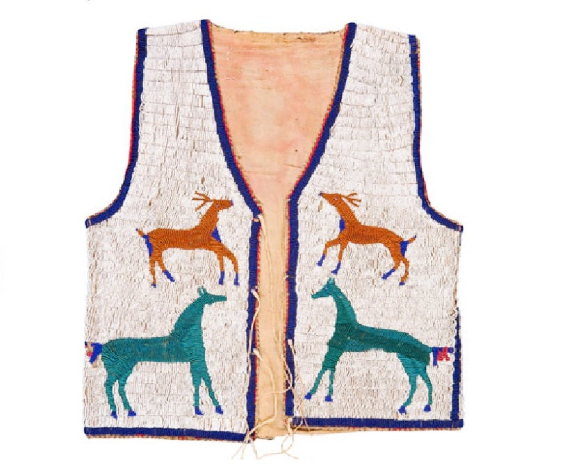 native American beaded vest