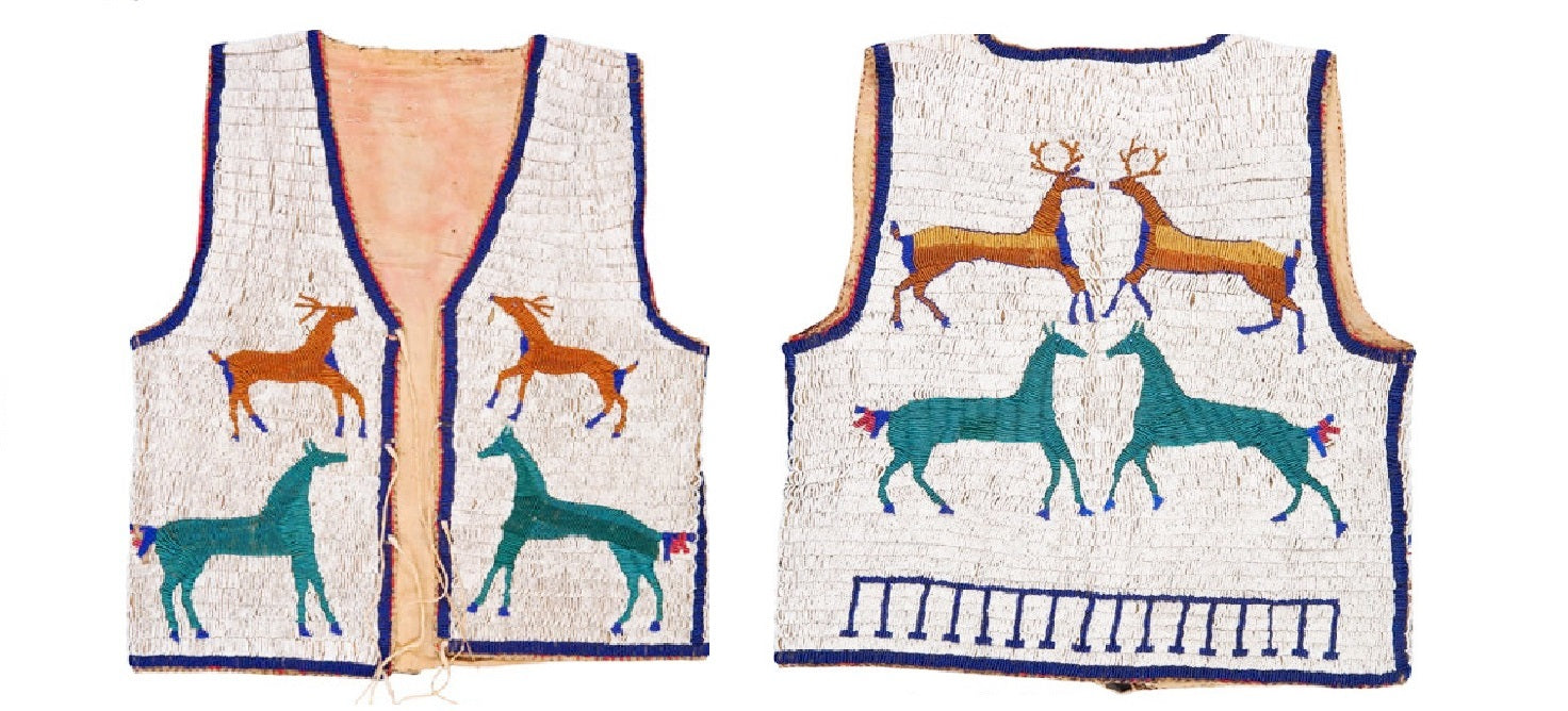 native American beaded vest