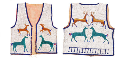 native American beaded vest