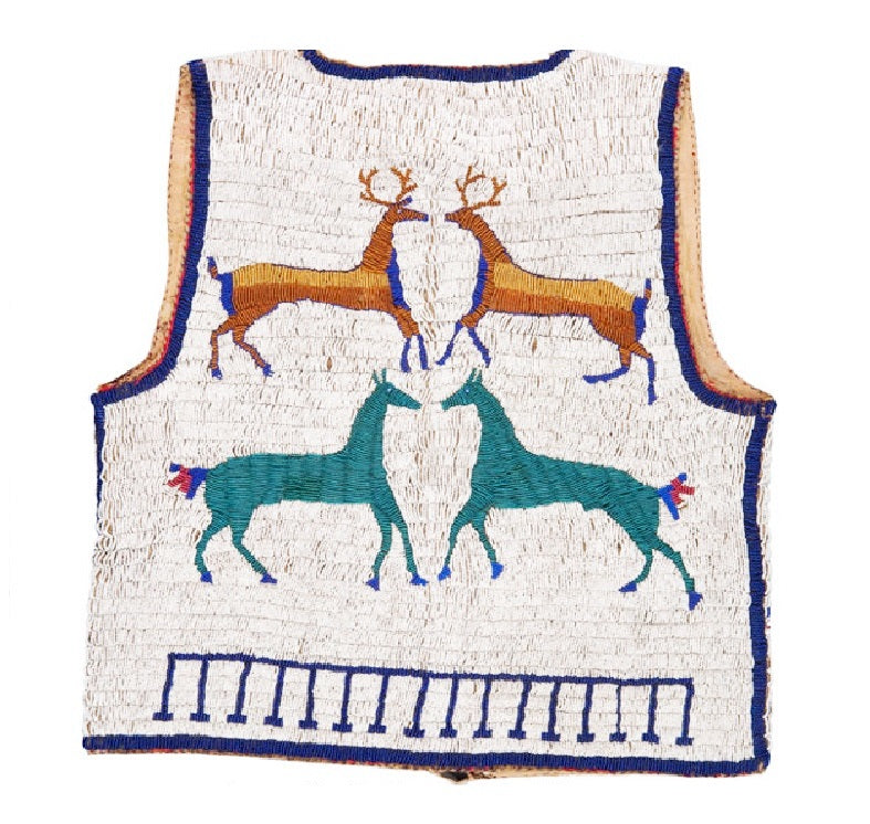 native American beaded vest