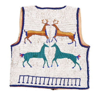 native American beaded vest