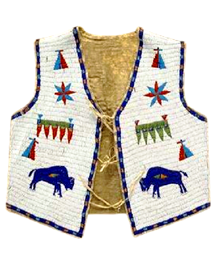 native American beaded vest