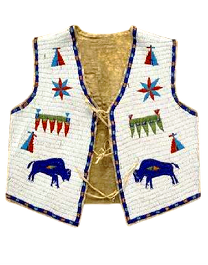 native American beaded vest