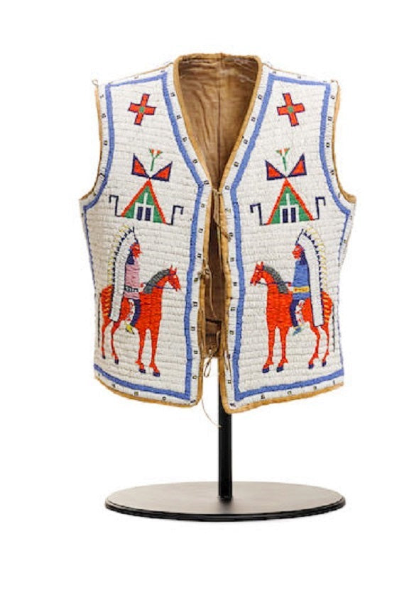 native American beaded vest