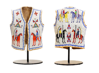 native American beaded vest