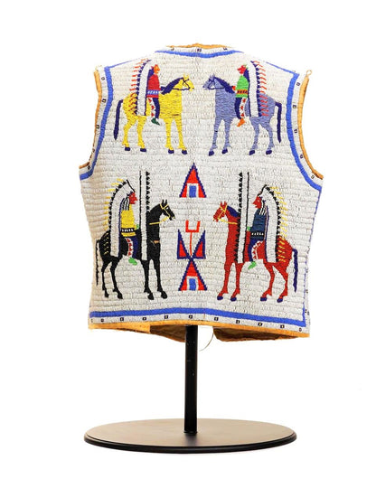native American beaded vest