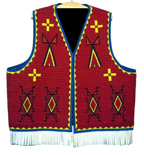 native American beaded vest