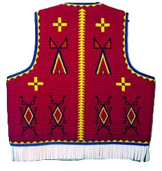 native American beaded vest