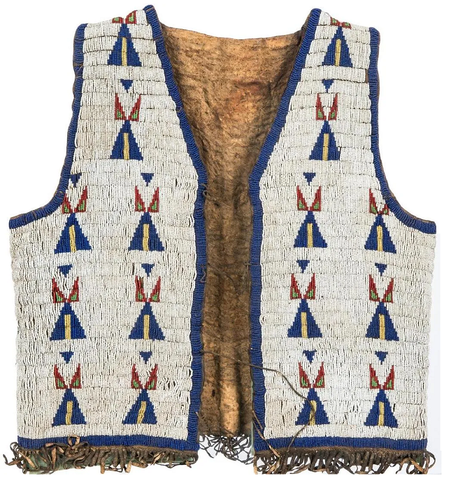 native American beaded vest