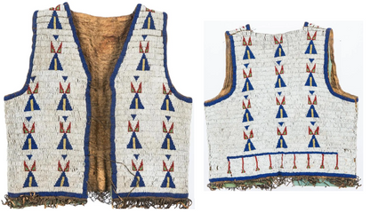 native American beaded vest