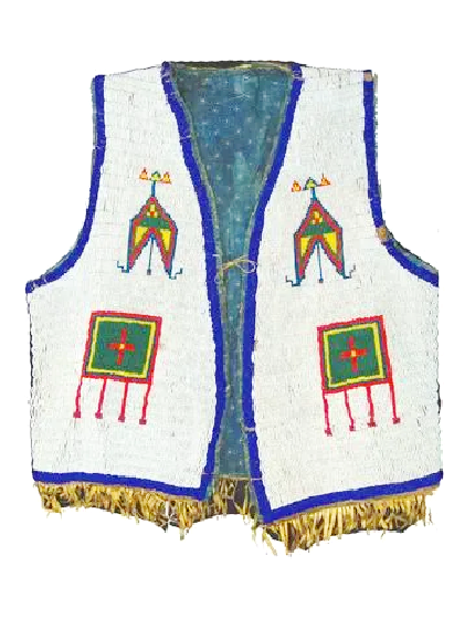 native American beaded vest