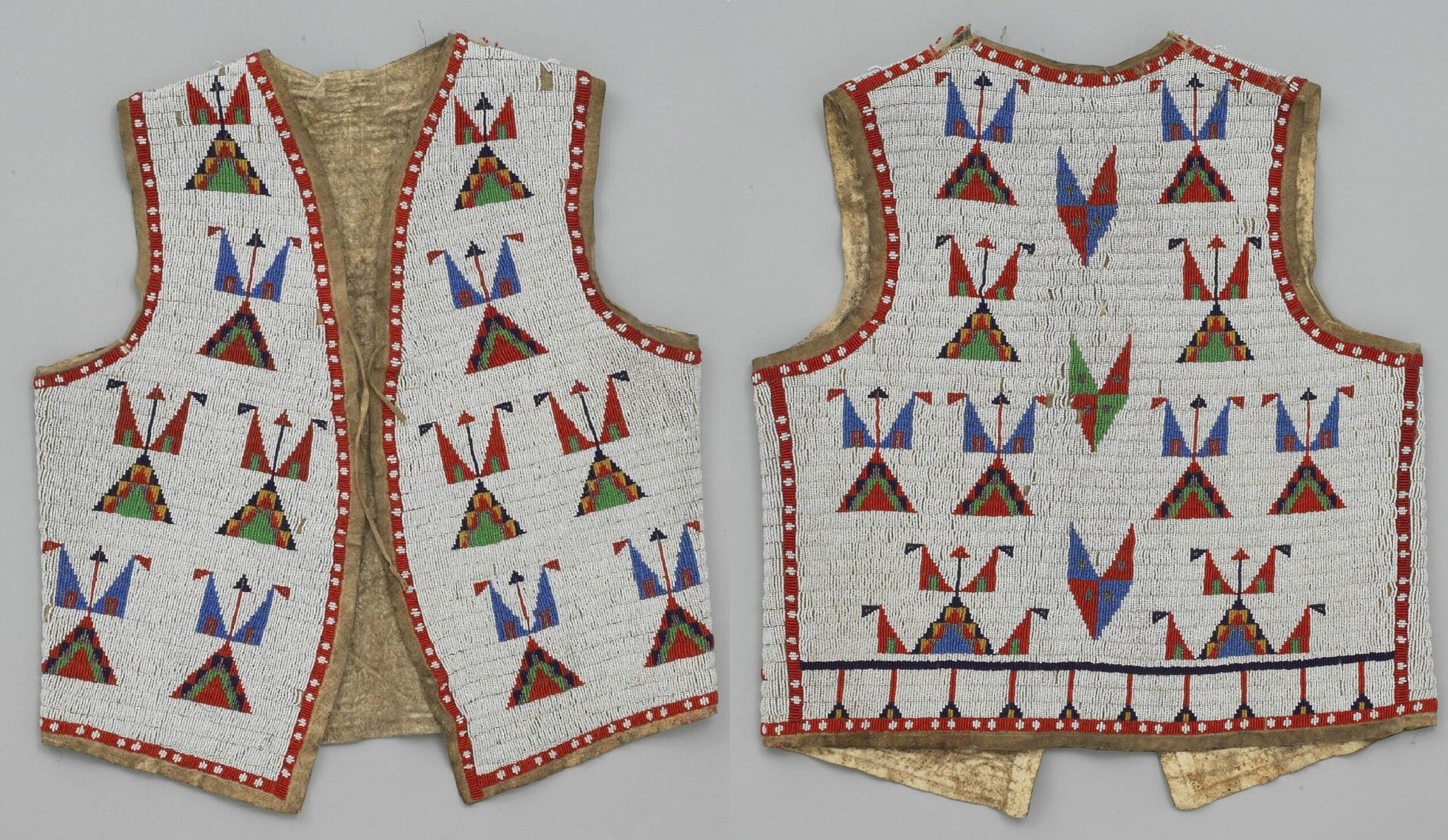 native American beaded vest