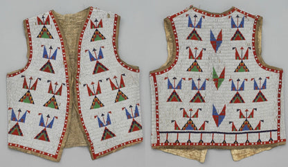 native American beaded vest