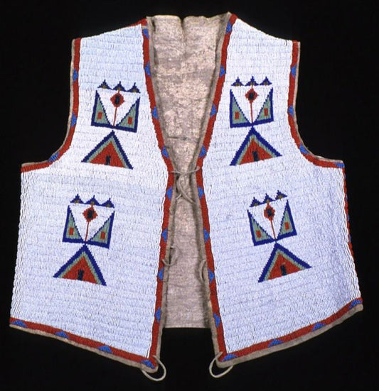 native American beaded vest