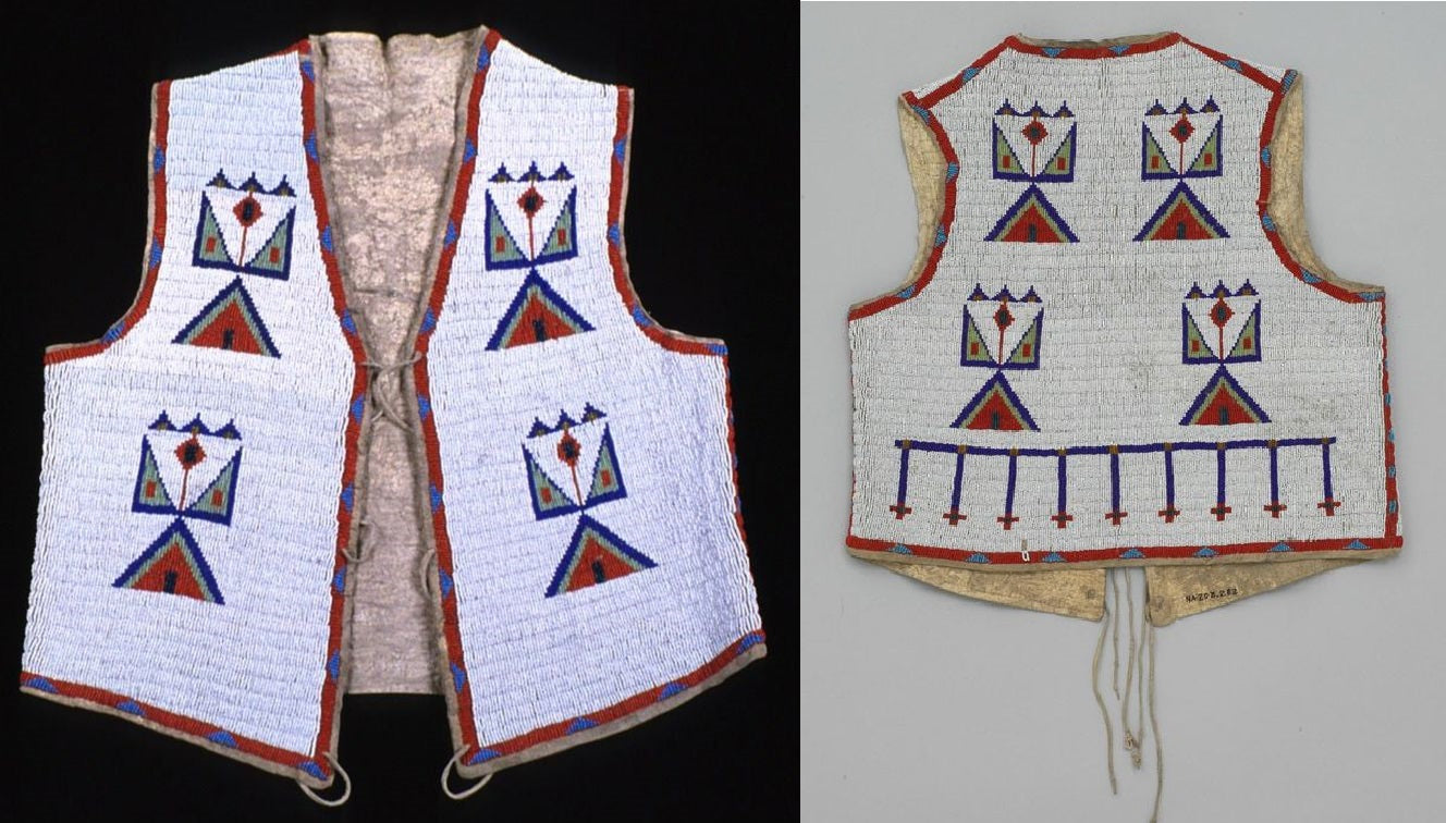 native American beaded vest