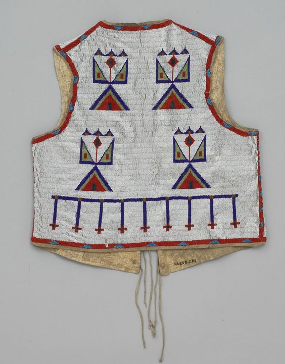 native American beaded vest