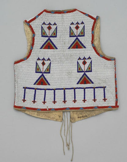 native American beaded vest